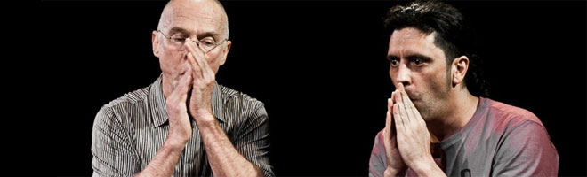 Keith Terry and Fernando Barba at a past IBMF